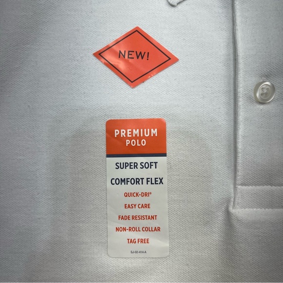 St. John’s Bay Performance Comfort Flex Quick-Dri Polo - Picture 5 of 12